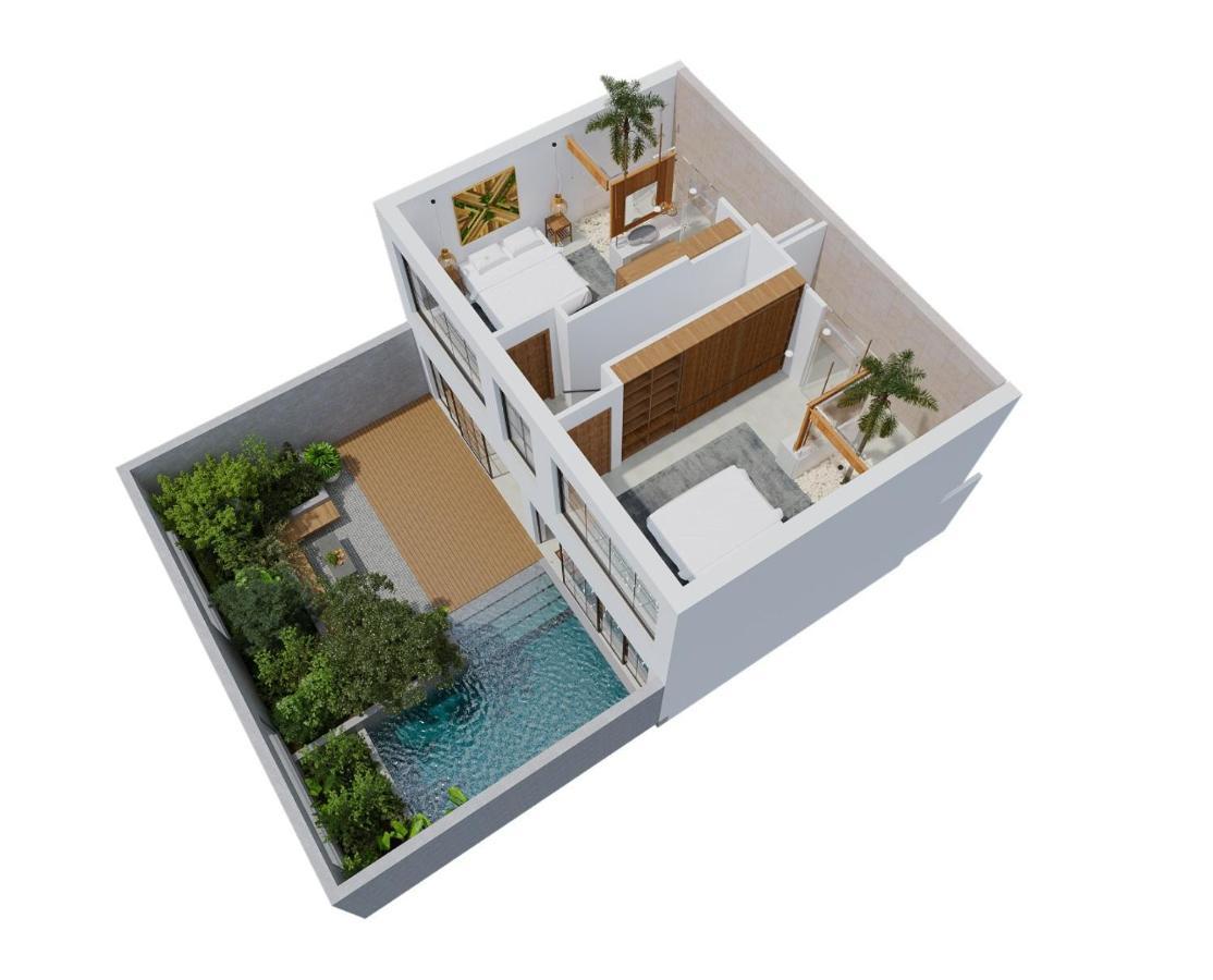 Octo 1 - Private Villas, Modern Style, Near Beach Canggu  Bagian luar foto
